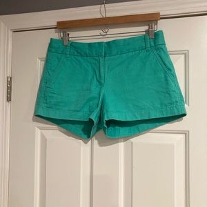 J.Crew Chino Aqua Color Shorts 4